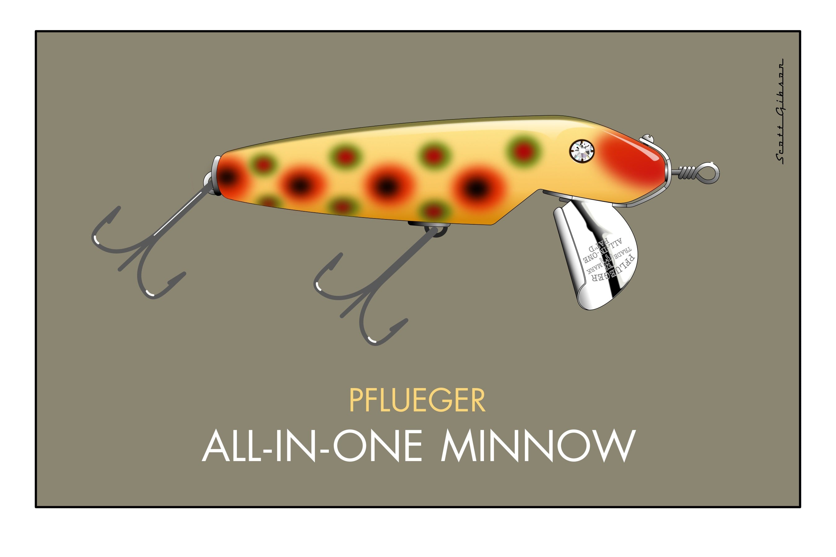 All-In-One Minnow | Fishing Lure Art